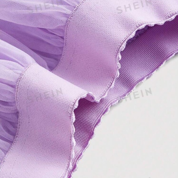 Purple tulle skirt - Picture 3 of 3